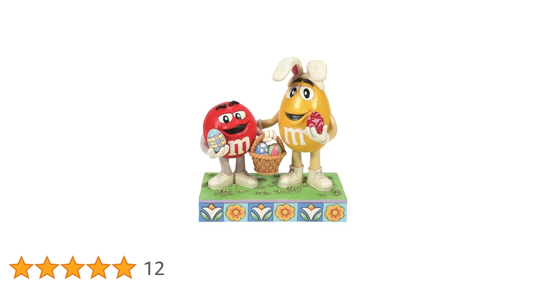 エムアンドエムズ　イースター　レッド&イエロー Amazon.co.jp: Enesco M&M's by Jim Shore 赤と黄色の